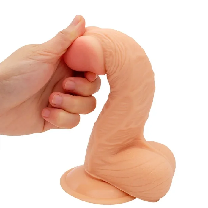 7.9″ BIG Dildo Dong Realistic Penis Cock Massive Thick Suction Cup HUGE Sex Toy