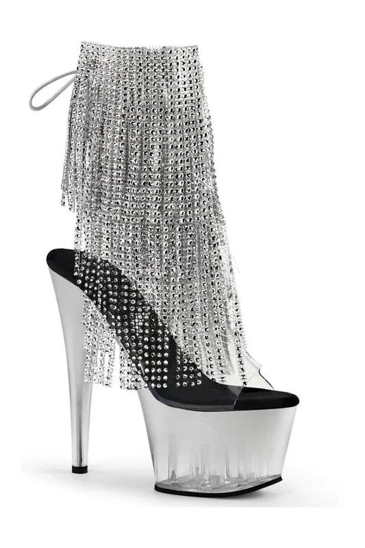 ADORE-1017RSFT Platform Boot | Clear Vinyl