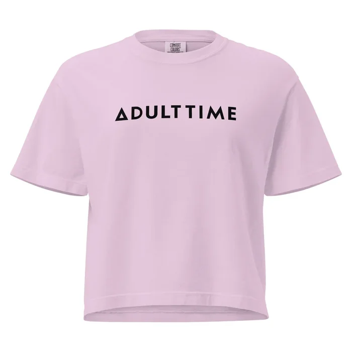Adult Time – Women’s Boxy Tee – Casual Fit
