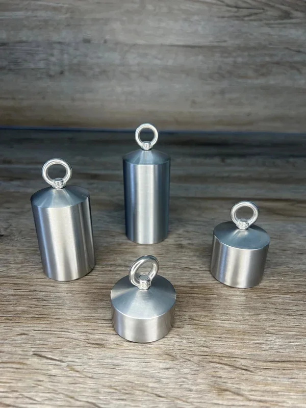 Chubby Style Hanging Weights in Stainless Steel SS