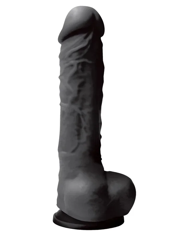 Colours 5 Inch Black Dildo