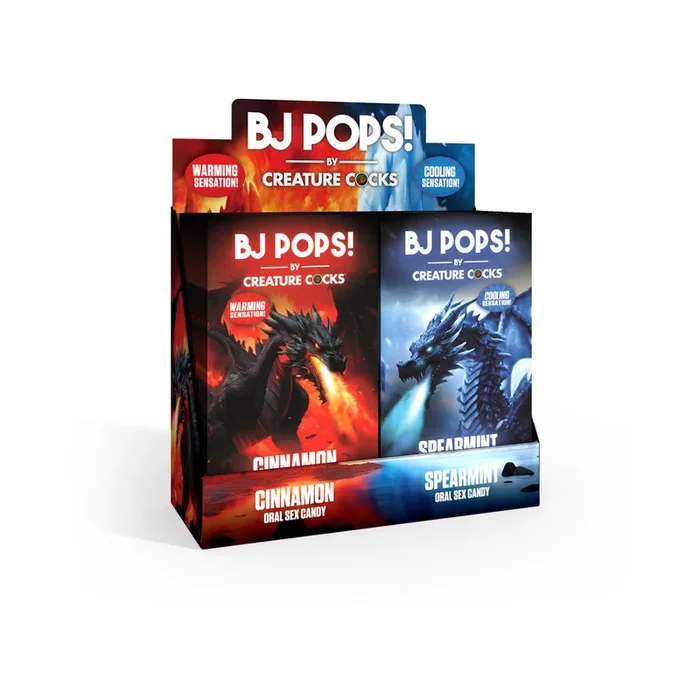 Creature Cocks BJ Pops! Display Size