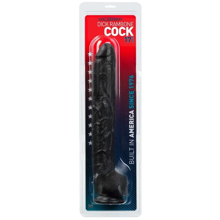 Dick Rambone Cock – 17 Inch – Black