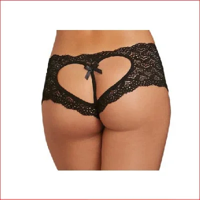 Dreamgirl 1442 Heart Open Crotch Medium