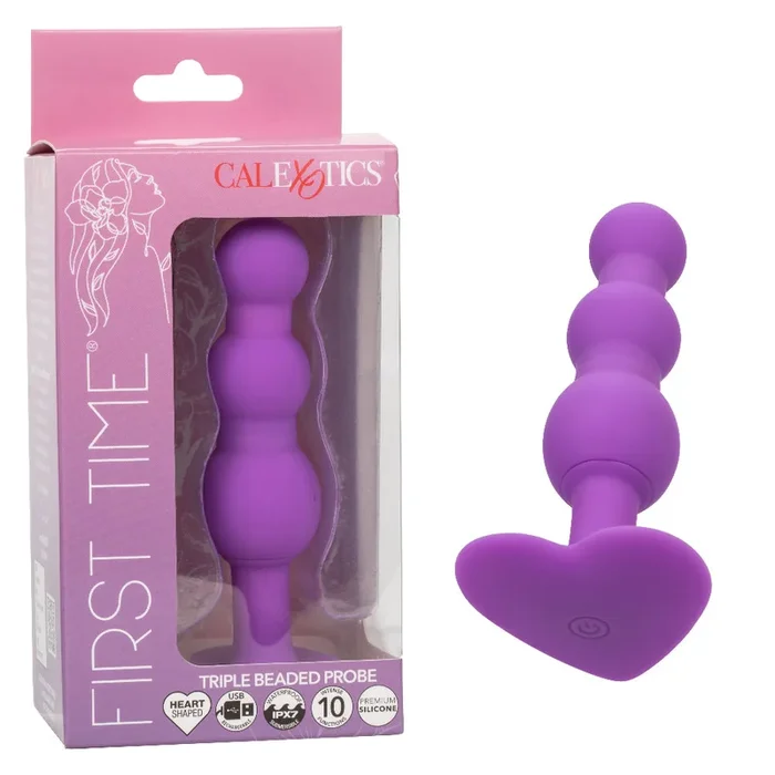 First Time Triple Beaded Probe – Purple