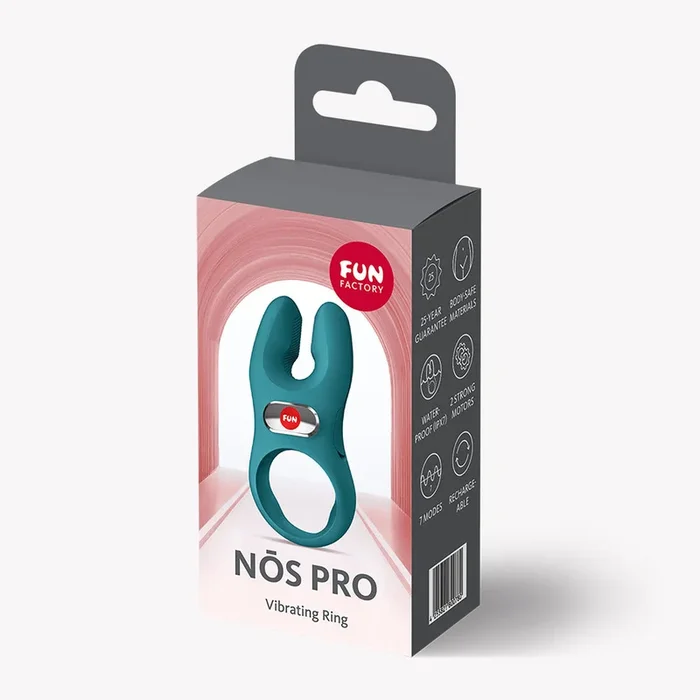 Fun Factory Nos Classic Vibrating Cock Ring Green