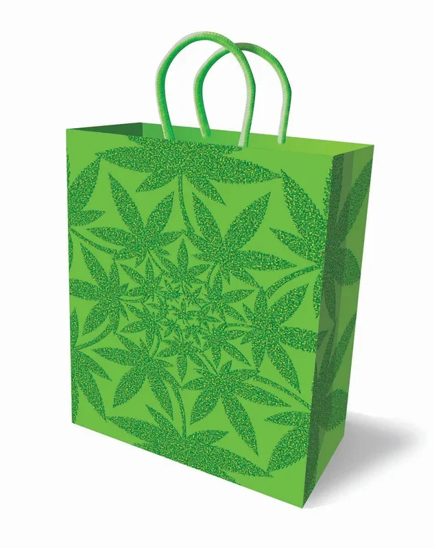 Glitter Ganja Gift Bag – Green