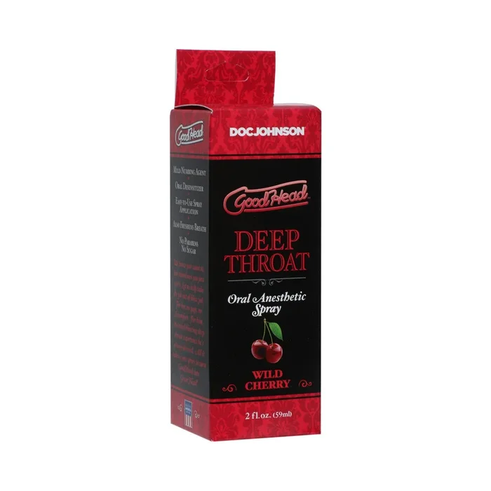 GoodHead Deep Throat Spray Wild Cherry 2 fl.oz
