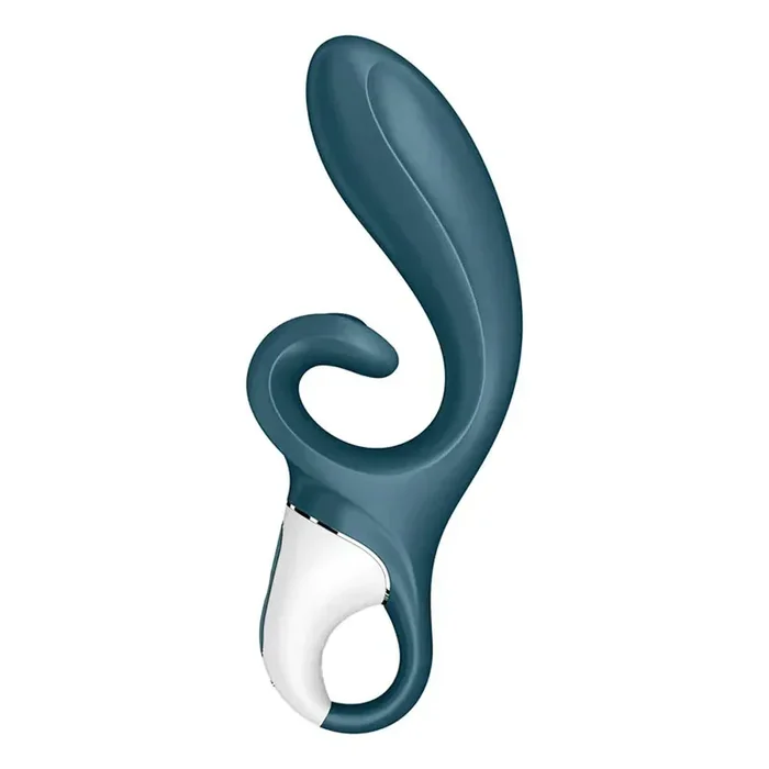 Hug Me – Rabbit Vibrator – Grey/blue