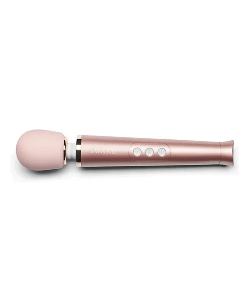 Le Wand Petite Rechargeable Vibrating Massager – Rose Gold