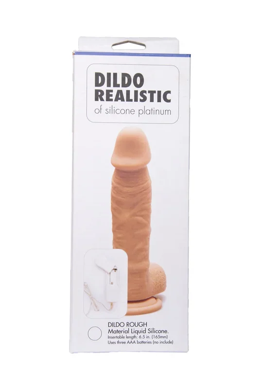 Liquid Silicone Vibrating Dildo