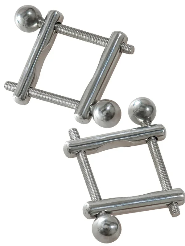 Metal Nipple Clamps with One Ended Ball Tip
