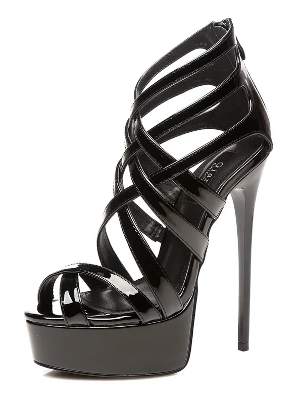 Miss Ziggy Sandals Black