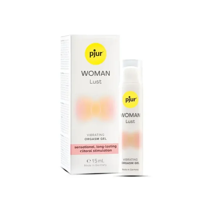 Pjur – Woman Lust Water-based Vibrating Orgasm Gel for Clitoral Stimulation 15ml