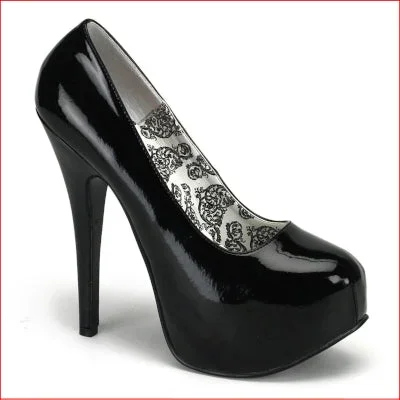 Pleaser Teeze 06W Black 14