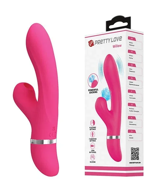 Pretty Love Willow Sucking Rabbit – Pink
