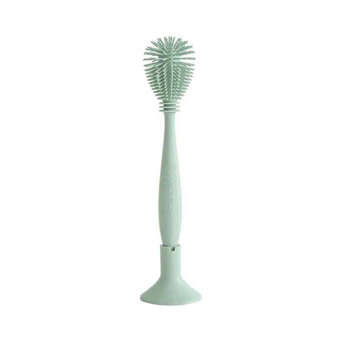 Silicone Baby Bottle Brush – Dual-Head, Non-Scratch, BPA-Free