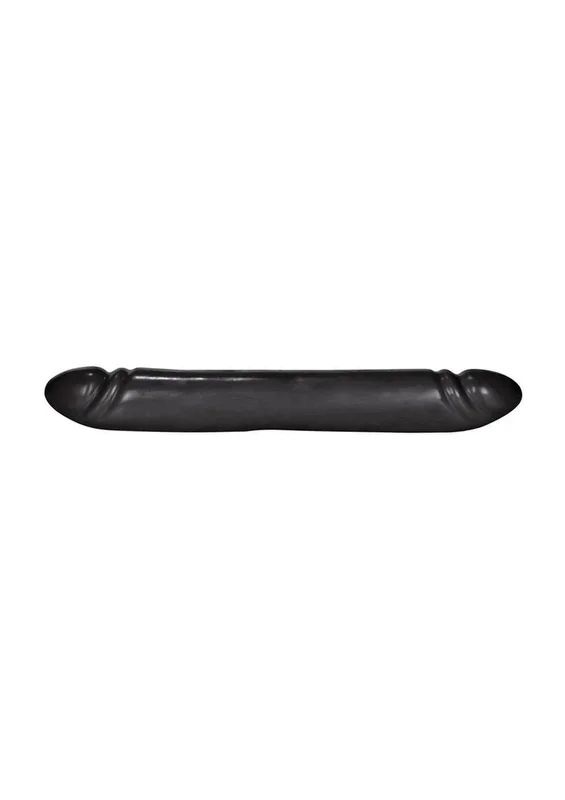 Smooth Double Dong Black Jack Dildo