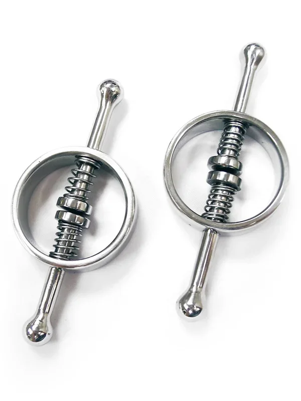 Stainless Steel Sprung Nipple Clamps
