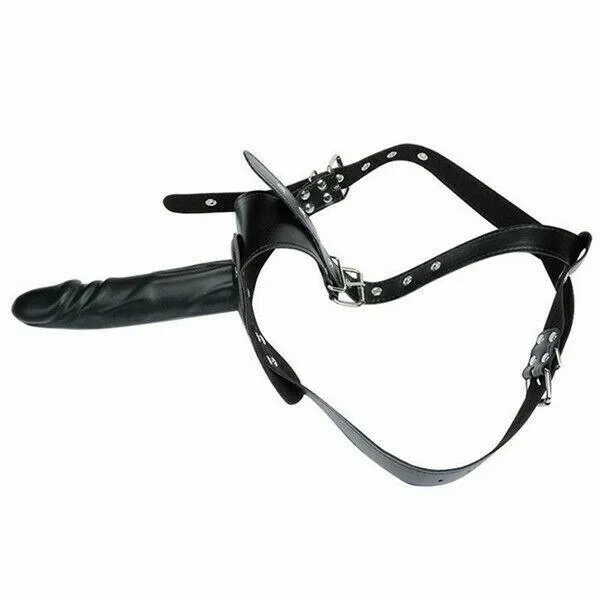 Strap on Dildo BDSM Realistic Dong Lesbian Couple Harness Penis Extender Sex Toy