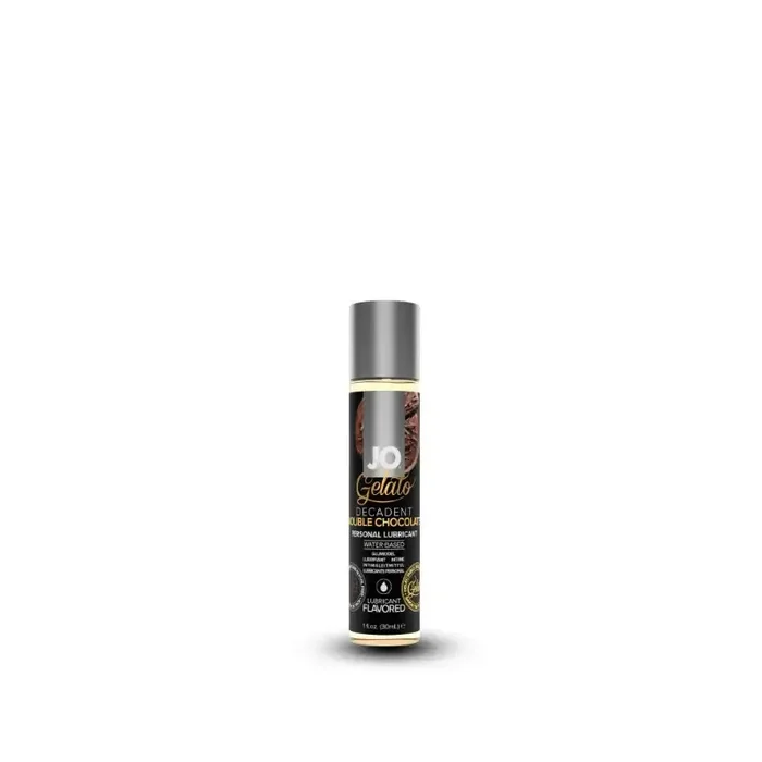 System Jo – Gelato Decadent Double Chocolate EDIBLE Water Based Lubricant 30ml
