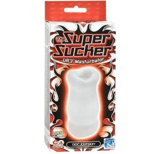 The Super Sucker Ultraskyn Masturbator – Clear