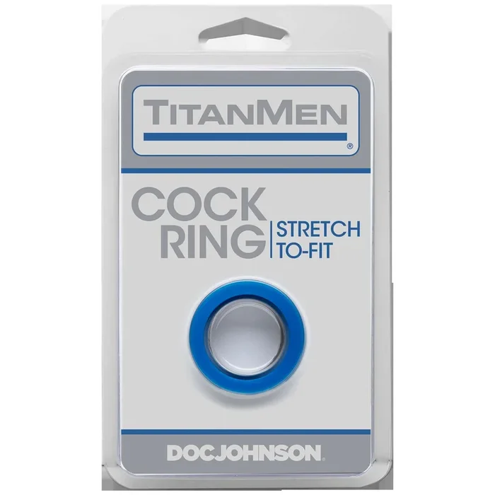 Titanmen Cock Ring Blue