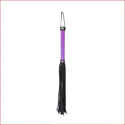 Whip Purple Satin Flogger